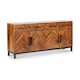 image 1 of Parquet Large 170 cm Sideboard - Mango Wood/Iron - L40 x W170 x H80 cm - PP Finish | Brown