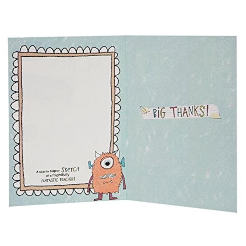 image 1 of Hallmark Thank you Juvenile Sticker Set Card - Medium
