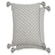image 1 of Stockholm Cushion Cover 43cm x 43cm Grey Grey | Grey