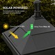 image 3 of Outsunny 1.3 m LED Garden Lamp Post Light, Waterproof IP44, Cool White Black