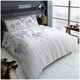 image 2 of VELVETIO Hermione Complete Duvet Cover Set with Fitted Sheet Cosy Quilt Coverlet Grey | Double