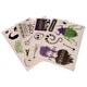 image 1 of Beetlejuice Sticker Sheet - Green/Black/White - One Size