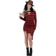 image 2 of A Nightmare On Elm Street Womens/Ladies Freddy Krueger Costume Dress - Red/Black - 20 UK - 22 UK One Size