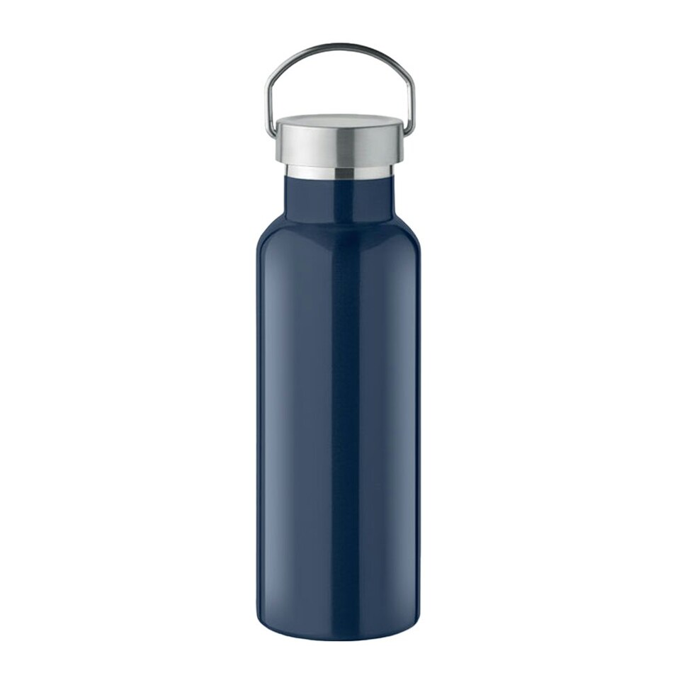 image 1 of MidOcean Florence Double-Walled 500ml Bottle - French Navy - One Size Blue | One Size