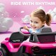 image 8 of AIYAPLAY Volkswagen Licensed Kids Electric Car w/ Remote, Suspension, Pink