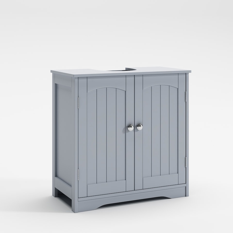 image 1 of MCC Direct Under Sink Bathroom Cabinet with Shelf Freestanding Storage Unit Colorado