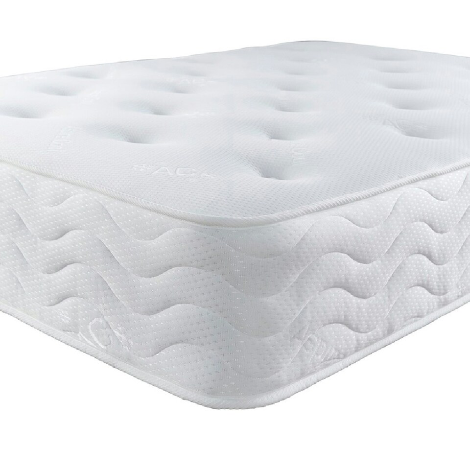 image 1 of Aspire Pocket+ 1000 Tufted Mattress King Size | White | 1