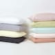 image 5 of Homescapes Beige Egyptian Cotton Duvet Cover and Pillowcases 330 TC, Double | Cream