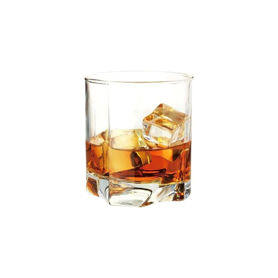 image 1 of 250ml Small Highball Tumbler Drinking Glasses, Ideal for Water, Whiskey, Juice, and Cocktails, Perfect for Home or Bar Use, Durable and Stylish Design, Clear Glass (Set of 6) | Clear | Whiskey Tumblers