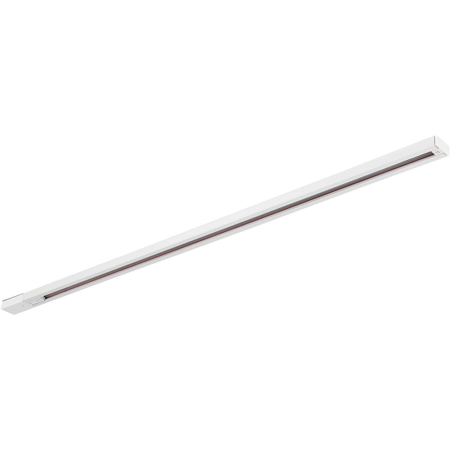 Loops 1m Commercial Lighting Display Track - Live & Dead Ends - White - Single Circuit