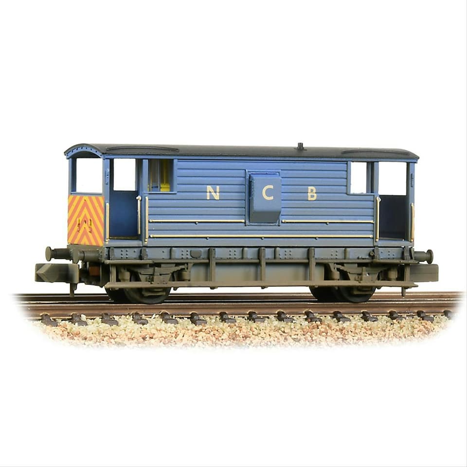 image 1 of Graham Farish 20t Brake Van NCB Blue Weathered