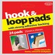 image 5 of Hook and loop pads with strong adhesive backing - 60cm X 20mm