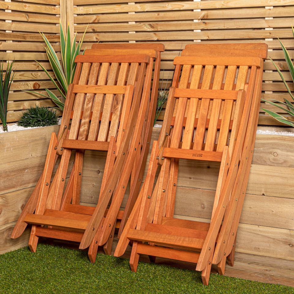 image 1 of Outdoor 6 Person Rectangular Wooden Garden Patio Dining Table Chairs Set