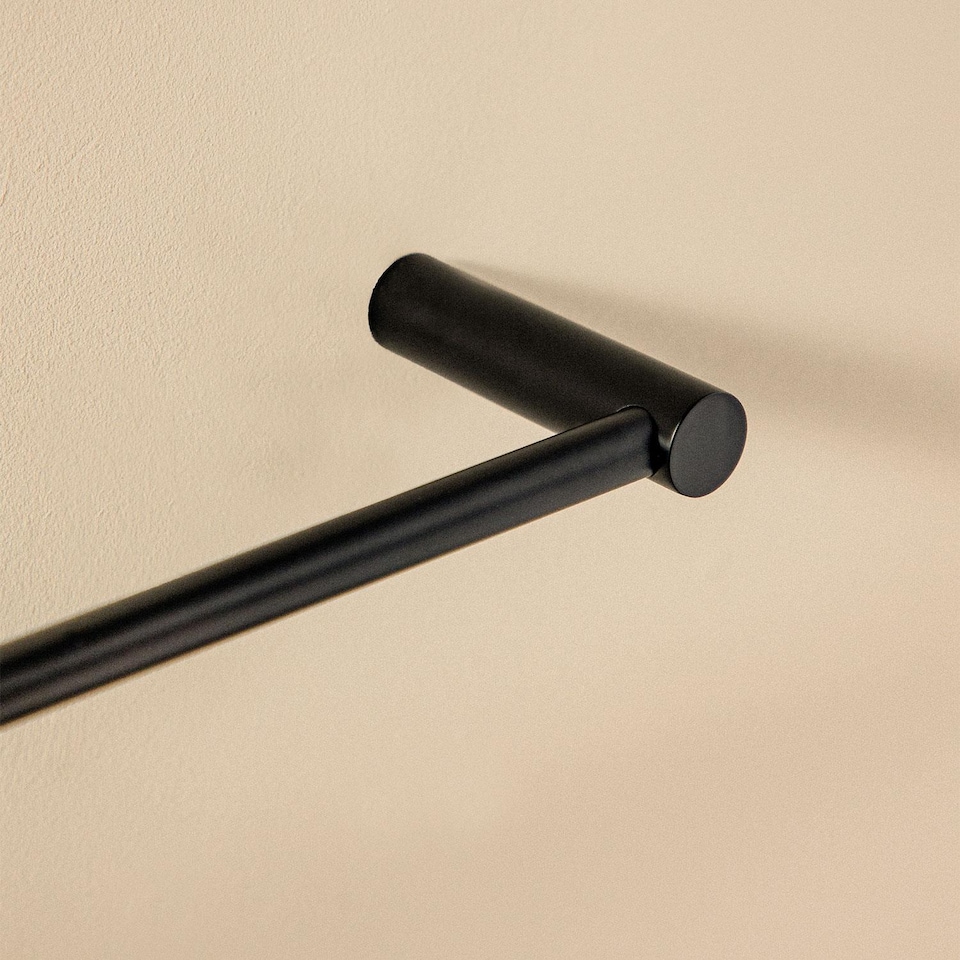 image 1 of COSMIC Towel rail, Brushed gold PVD, LOGIC Collection