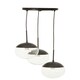 image 3 of Interiors by Premier Revive Dia 3 Pendant Light
