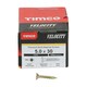 image 3 of Timco - Velocity Premium Multi-Use Screws - PZ - Double Countersunk - Yellow  (Size 5.0 x 30 - 200 Pieces)