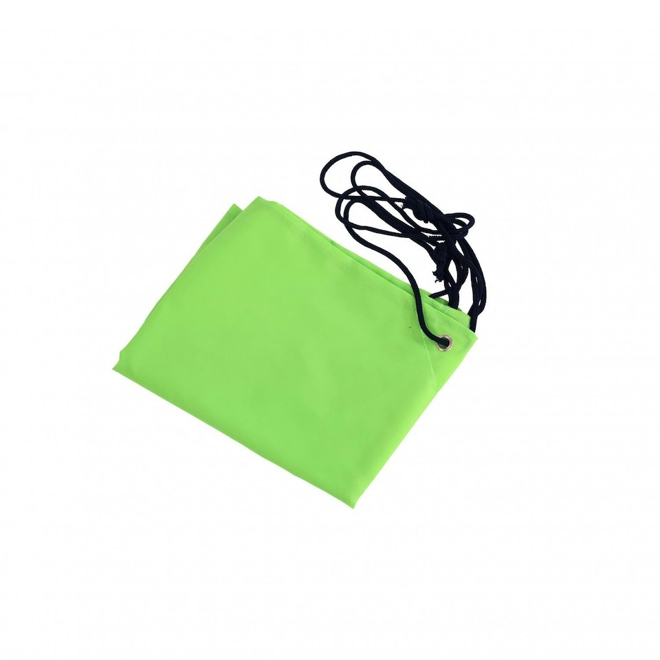 image 1 of Oypla Oxford Cloth Sports School PE Lime Green Laundry Drawstring Bag Green