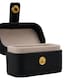 image 5 of Living and Home Compact Portable Mini Ring Holder Case-Black | Black