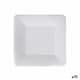 image 1 of Plate set Algon Disposable White Cardboard Squared 18 cm (10 Units) N/A