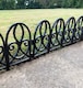 image 4 of Traditional Black Plastic Garden Lawn Edging (56cm x 30cm) - 5 Panels