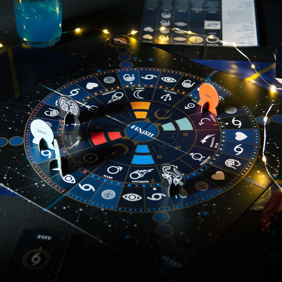image 1 of Zodiac Sign Party Board Game