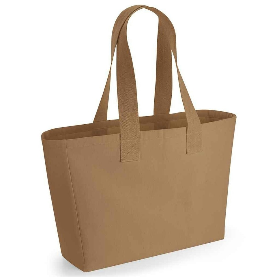 image 1 of Westford Mill Tote Bag - Caramel - One Size Brown