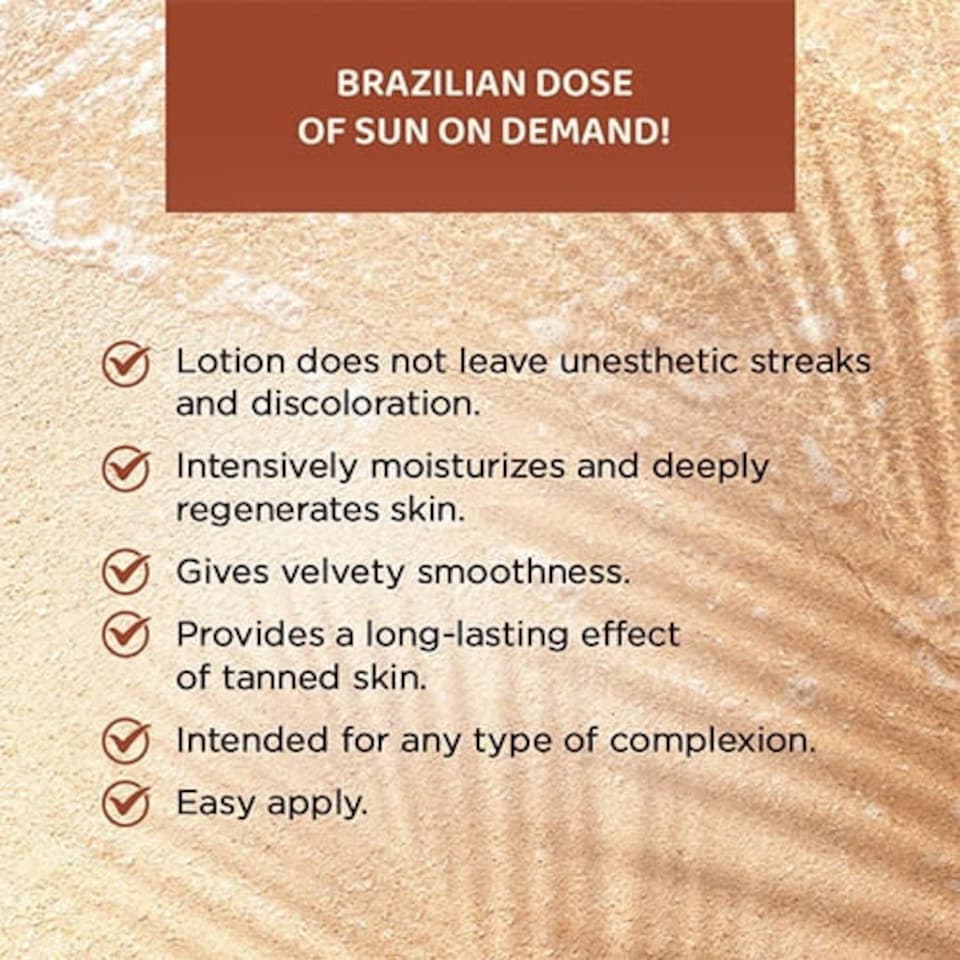 image 1 of Eveline Brazilian Body 5in1 Moisturizing Bronzing Body Lotion 200ml