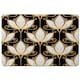 image 2 of Black & Gold Floral Pattern (Placemat)