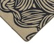 image 3 of JVL Elegance Machine Washable Entrance Runner Doormat, 50x150cm - Flowers