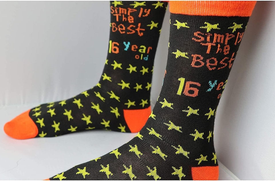 image 1 of Simply The Best Age 16 Socks | Multi
