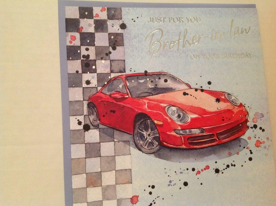 image 1 of JUST FOR YOU Brother-in-law ON YOUR BIRTHDAY Birthday Card