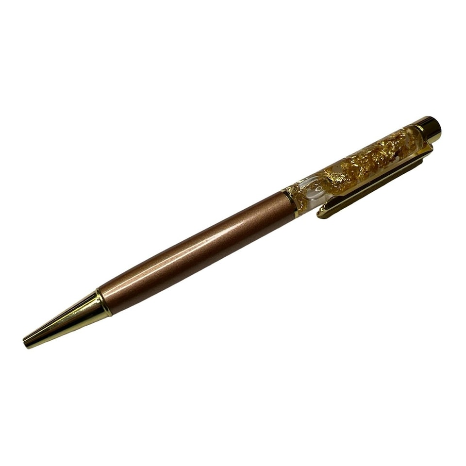 image 1 of Fab Friend Captioned Gold Leaf Ballpoint Gift Pen