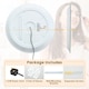 image 2 of COSTWAY Bathroom Vanity Mirror Wall Mirror 3 Colors Led Lights