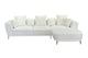 image 1 of The 3 Seater Nova Lounger Left Corner Sofa in Grey or Cream | Cream | One Size