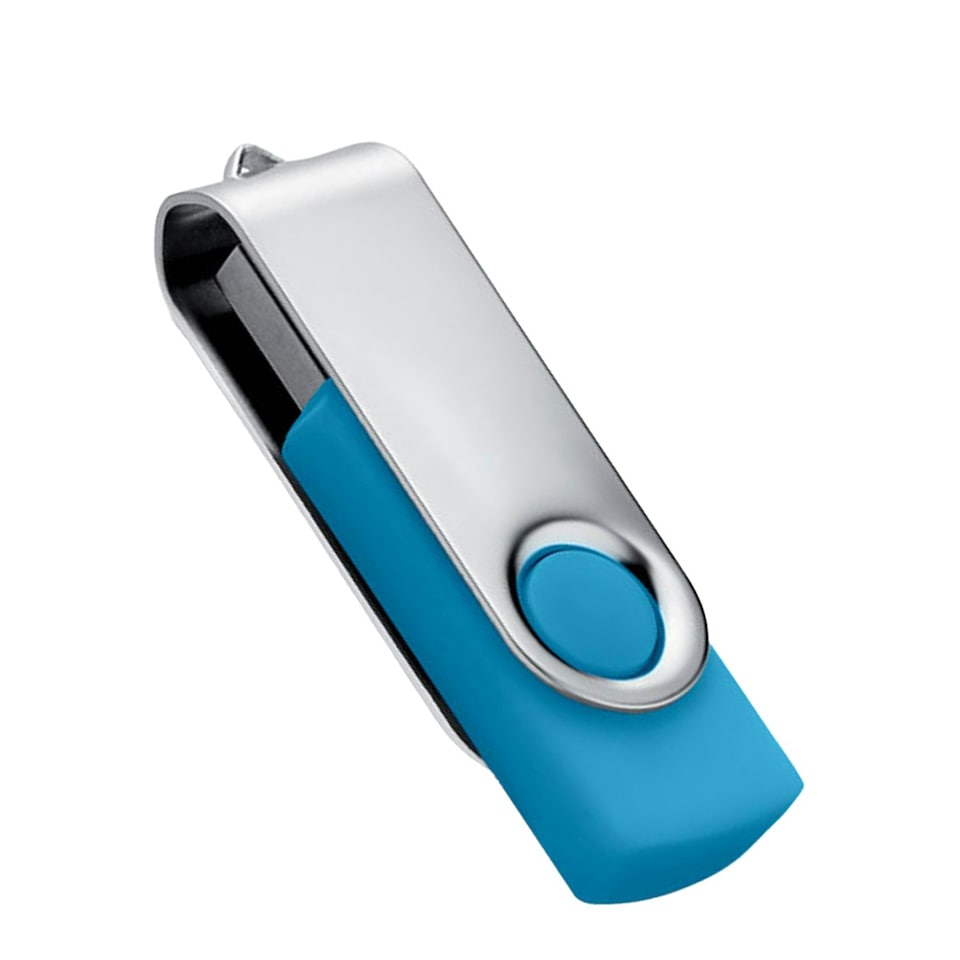 image 1 of MidOcean Techmate 8GB USB Flash Drive - Turquoise - One Size