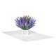 image 2 of Purple Whispers Lavender Bouquet Greeting Card - Mother's Day Thank You Birthday