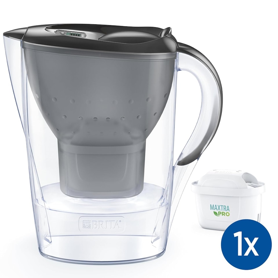 image 1 of BRITA Marella Water Filter Jug Graphite (2.4L) incl. 1x MAXTRA PRO Pure Performance Cartridge