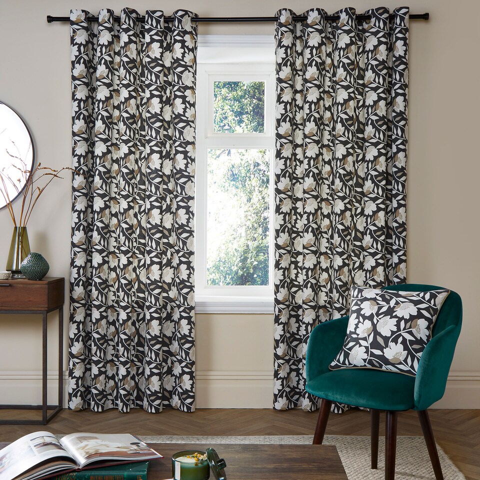 image 1 of Fusion Luna Cushion Cover Black