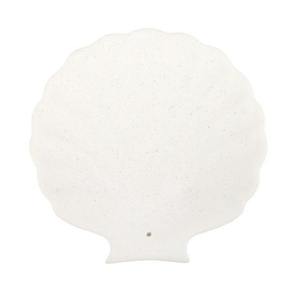 image 1 of Something Different Scallop Incense Holder - Off White - One Size