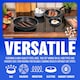 image 4 of Set Of 3 Frying Pan Non Stick Fry Kitchen Eggs Breakfast Dinner Pasta Cookware Set