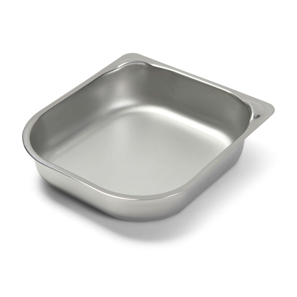 image 1 of Closer Pets Two-Meal Automatic Dry/Wet Food Pet Feeder with Stainless Steel Bowl Inserts (C200) White