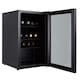 image 3 of Cookology CBC70BK 70L Under Counter Drinks Fridge, Black, Adjustable Temp, Double Glazed Glass, Energy Efficient