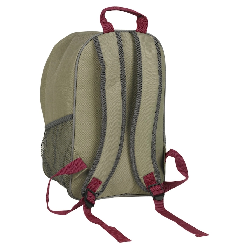 image 1 of Insulated Ice Cooler Shoulder Backpack Rucksack Bag Camping Hiking Picnic | Multi | 10L Olive | 1