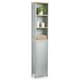 image 1 of VonHaus Shrewsbury Grey Tall Bathroom Cabinet Freestanding