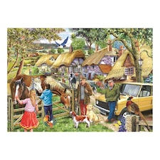 Horses & Hounds BIG 500 Piece Jigsaw Puzzle