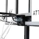 image 7 of NET1 Attack Youth Adjustable Basketball Hoop - Telescopic 2.0-2.6 m, 76 x 51 cm Polycarbonate Backboard, 38 cm Steel Rim, 38 L Portable Base (Black) | Multi | BLACK | 4396