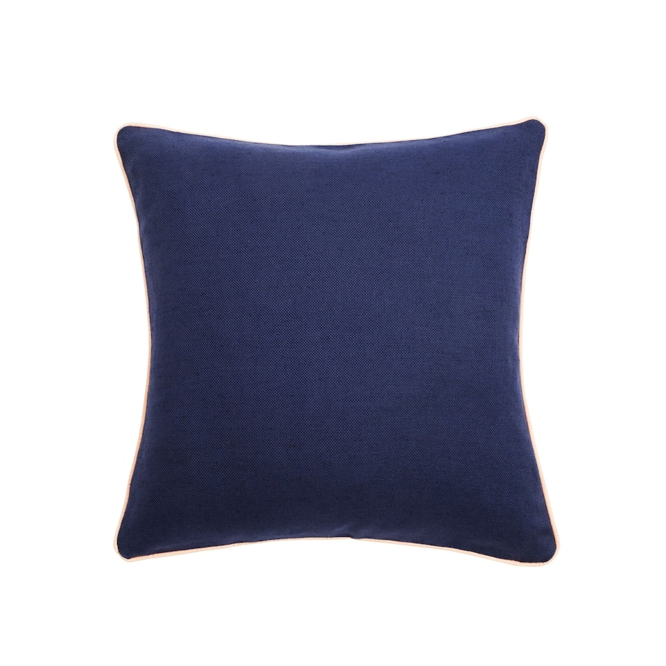 image 1 of Ulster Weavers Hillsborough Floral Cushion Cover LS Navy