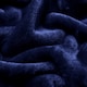 image 5 of Mink Throw Soft Touch Blanket Fleece Faux Fur 200x240cm | Blue | Teal