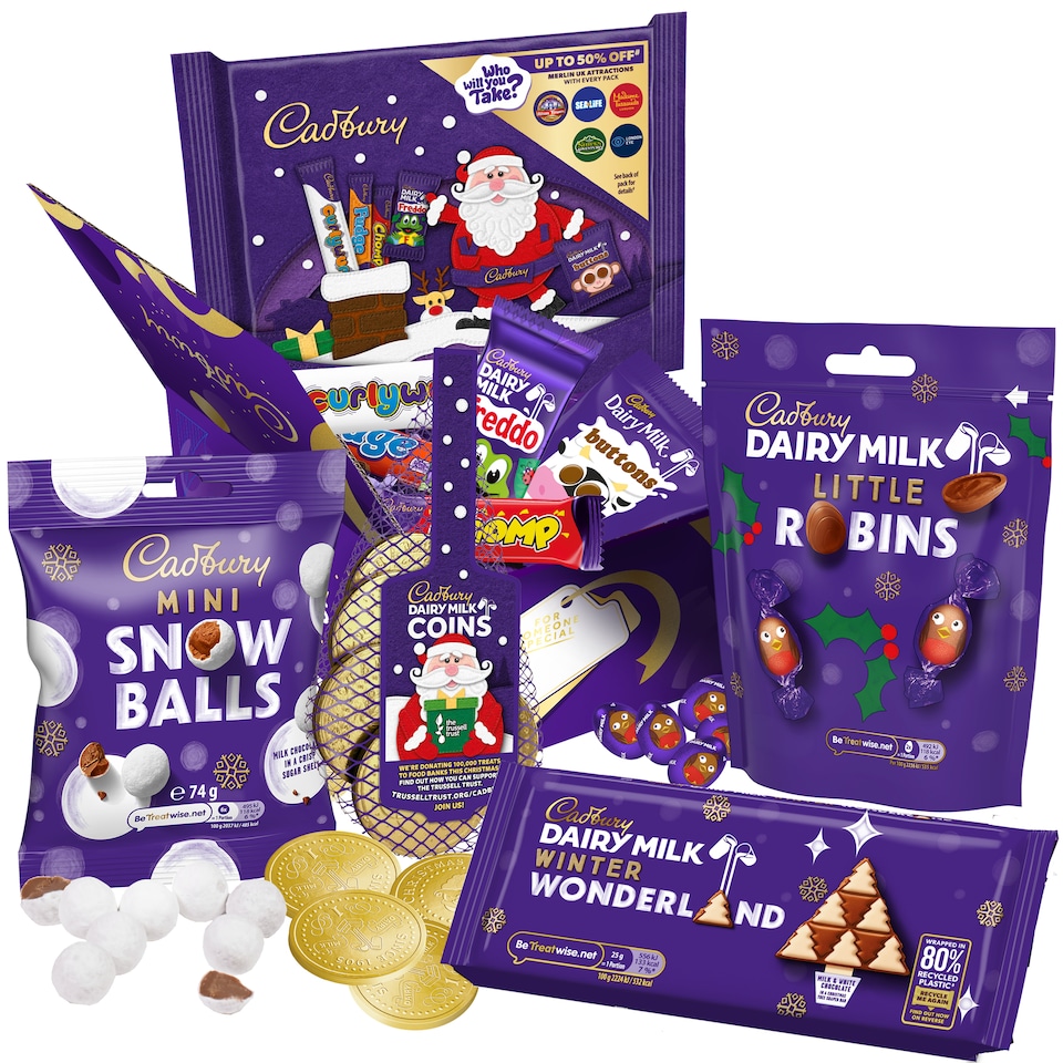 image 1 of Cadbury Christmas Chocolate Gift