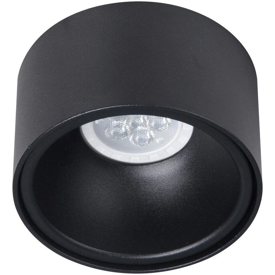 image 1 of Milagro Spot Light Bali Round Black 1xGU10